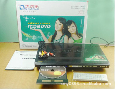 【知音DVD 影碟機 K-398 小額批發 一年保修】價格,廠家,圖片,碟機,宋明陽(個體經營)-